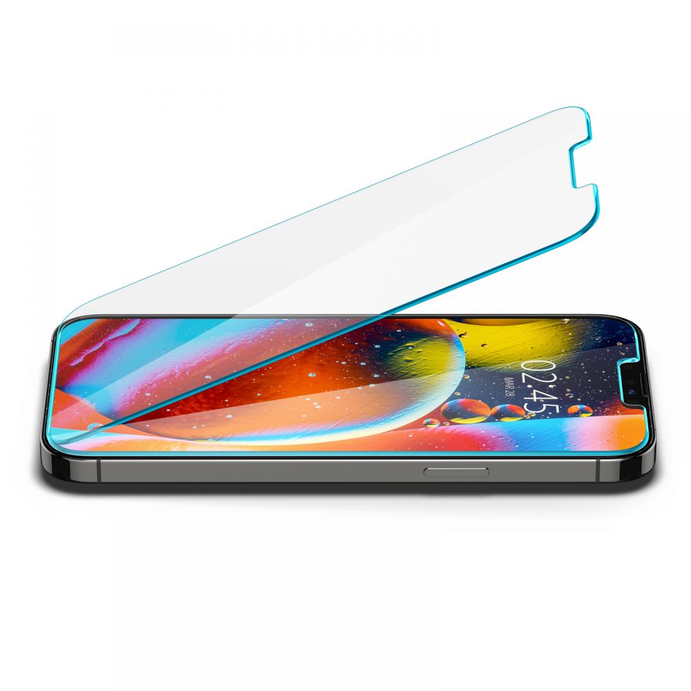 Spigen GlastR Slim -näytönsuojakalvo Apple iPhone 14 Plus / 13 Pro Max -puhelimille, Karkaistu lasi, Full Glue AGL03382