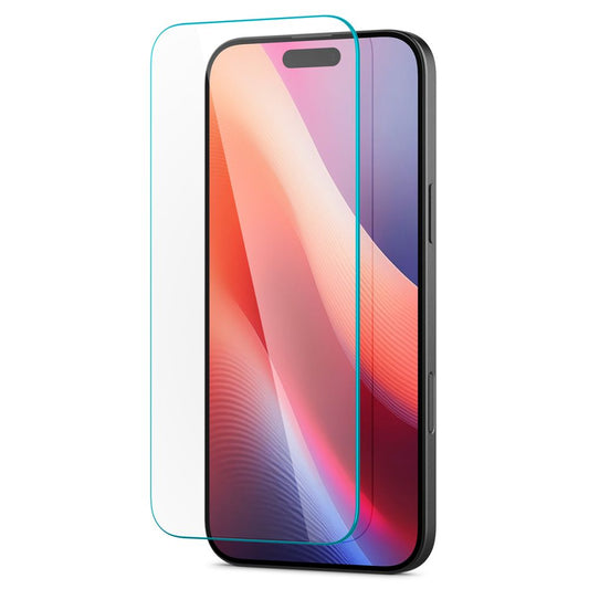 Spigen GlastR Slim -suojakalvo Apple iPhone 16 Pro Max -puhelimelle, karkaistu lasi, täysliima