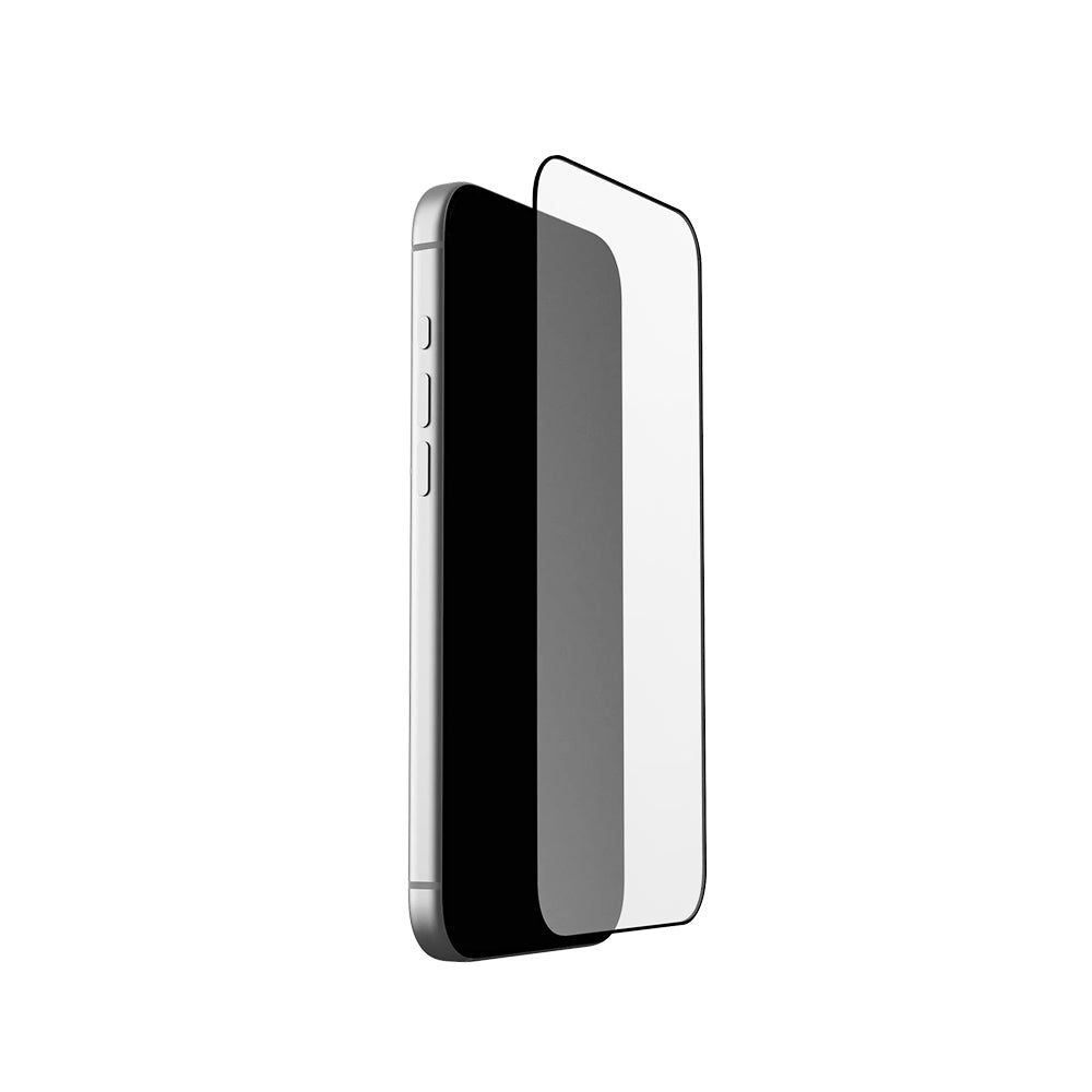 Urban Armor Gear Shield -suojakalvo Apple iPhone 17 Prolle, karkaistu lasi, täysliima, musta