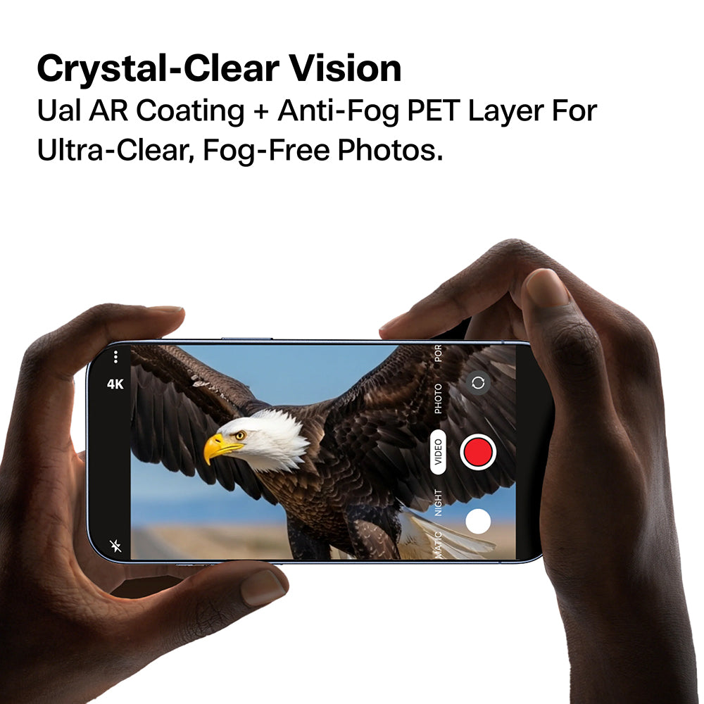Torras Lensguard takakameran suojakalvo Apple iPhone 17 Pro Max / 17 Pro -puhelimille, karkaistu lasi, hopea