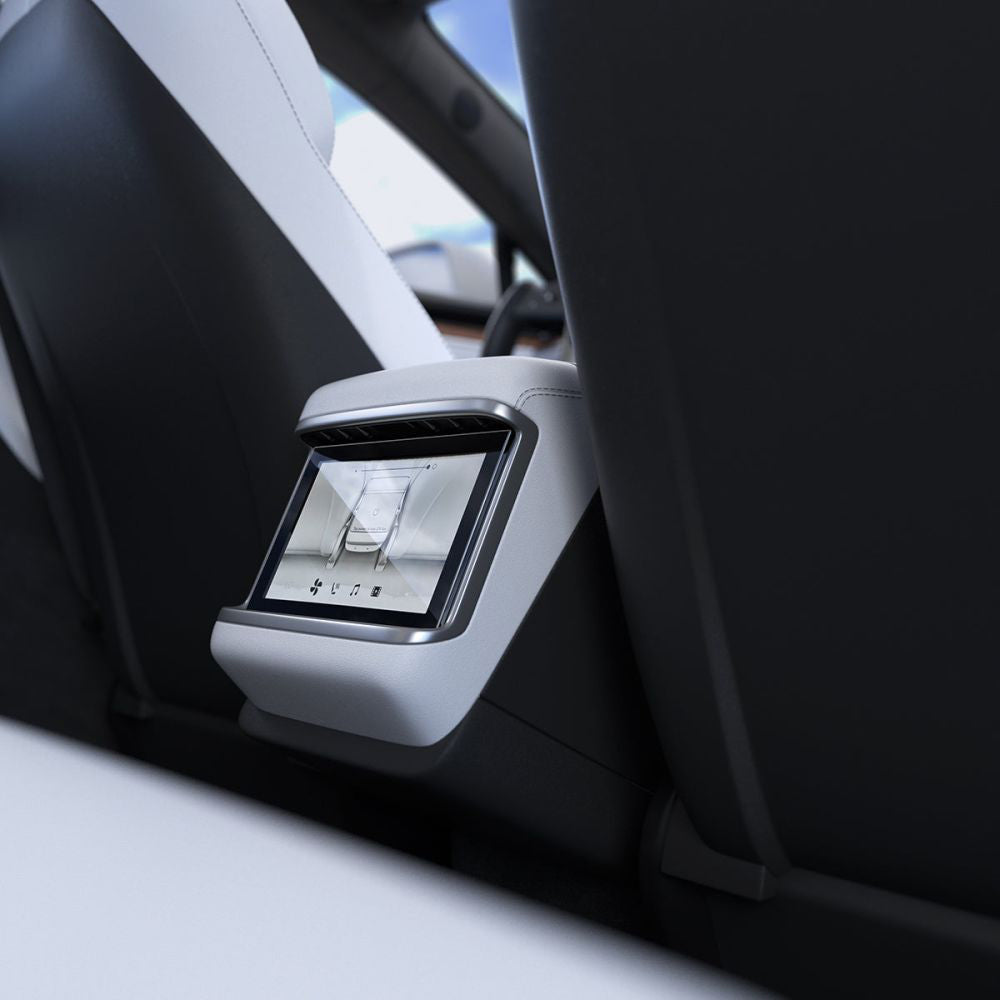 Spigen GlastR Slim Anti-Glare -suojakalvo Real Touchscreen Tesla X / S (2022 - 2021), Turvalasi, Musta