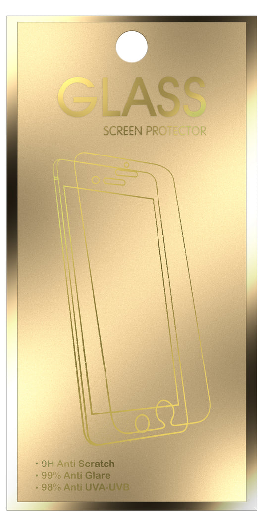 OEM Gold Edition -näytönsuoja Samsung Galaxy A40 A405, karkaistu lasi, täysi liimauslaasti
