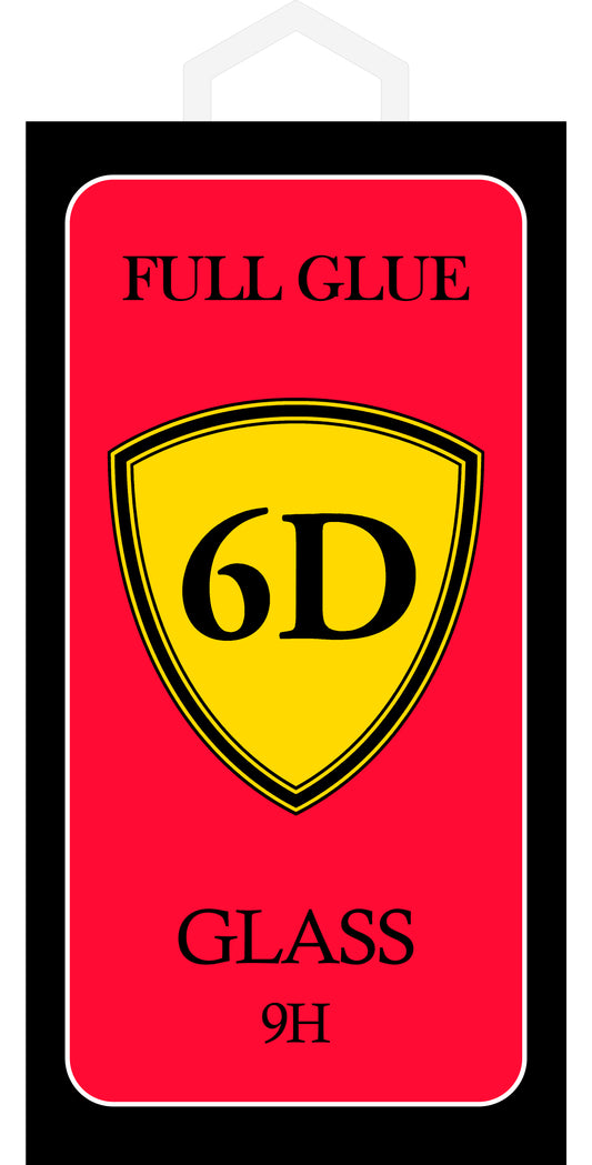 OEM näytönsuoja Samsung Galaxy A53 5G A536, karkaistu lasi, täysi liima, 6D, musta