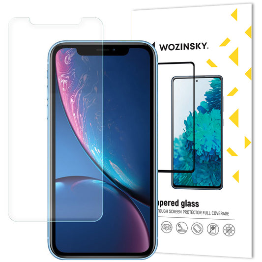 WZK Näytönsuoja Apple iPhone 11/XR, Suojalasi, Täysliima