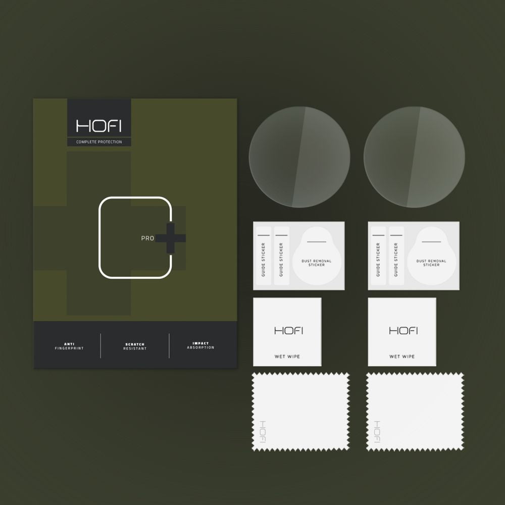HOFI PRO+ suojakalvo Huawei Watch GT 4 41mm:lle, 2 kappaleen setti, Panssarilasi