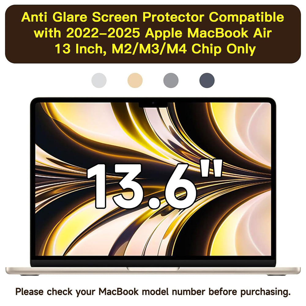 Mattapintainen sinivalosuojakalvo Techsuit VisionProX Apple MacBook Air M3 13 tuumaa (2024), Muovi
