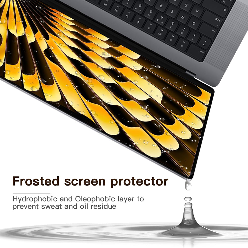 Techsuit VisionProX Matte Anti Blue Light -näytönsuoja Apple MacBook Air 15 tuumaa (2024) / Air 15 tuumaa (2023), muovia