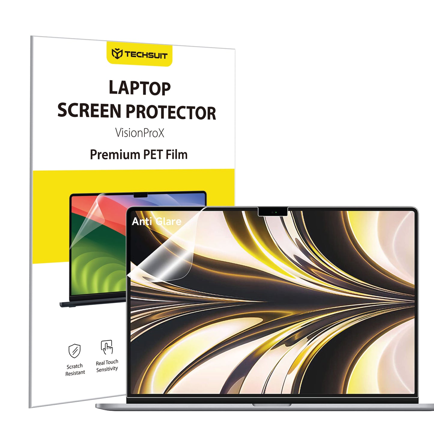 Mattapintainen sinivalosuojakalvo Techsuit VisionProX Apple MacBook Air M4 13 tuumaa (2025), Muovi