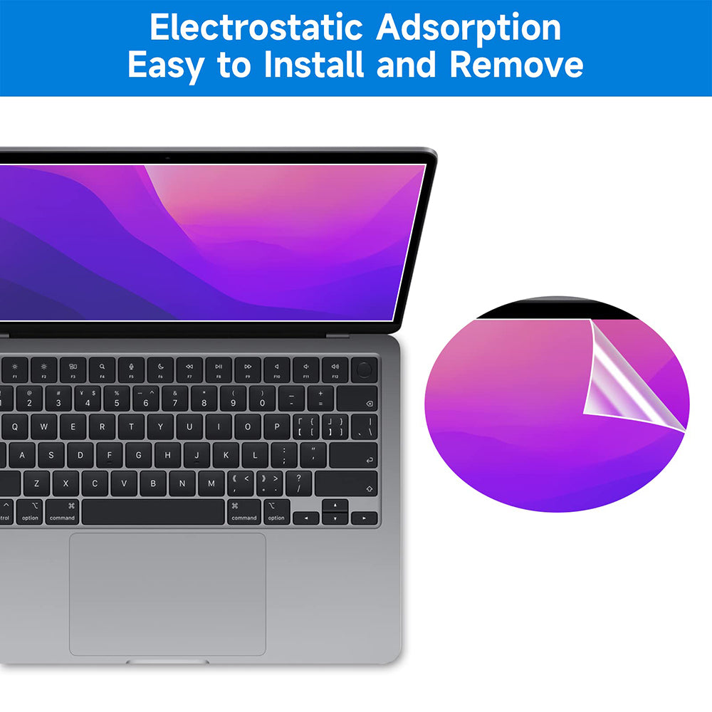Mattapintainen Anti Blue Light Techsuit VisionProX näytönsuojakalvo Apple MacBook Pro 13 tuumaa (2022) / (2020) / (2019) / (2018) / (2016), Muovi