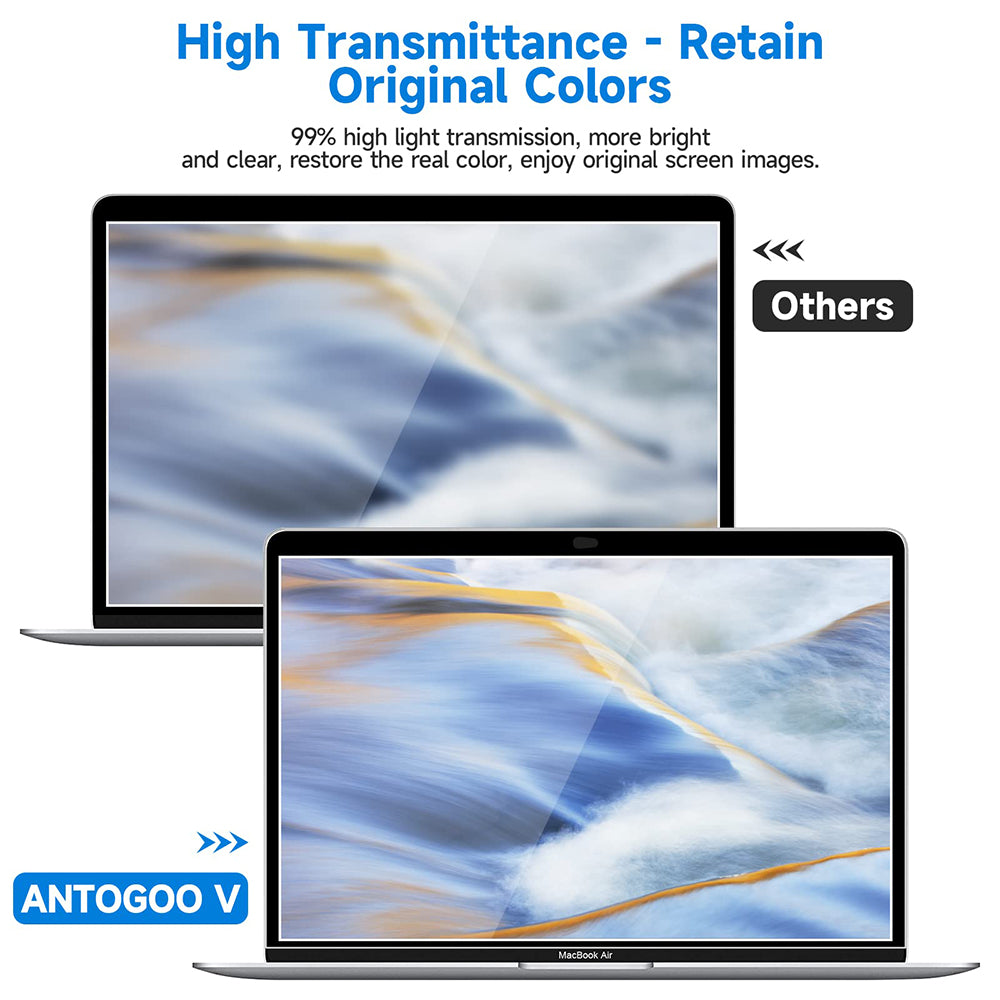 Mattapintainen Anti Blue Light Techsuit VisionProX näytönsuojakalvo Apple MacBook Pro 13 tuumaa (2022) / (2020) / (2019) / (2018) / (2016), Muovi