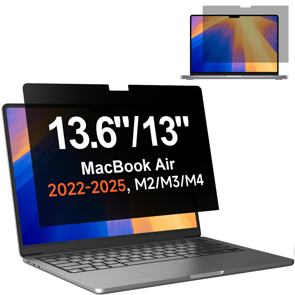 Näytönsuojakalvo Privacy Techsuit VisionProX Apple MacBook Air M3 13 tuumaa (2024), Muovi