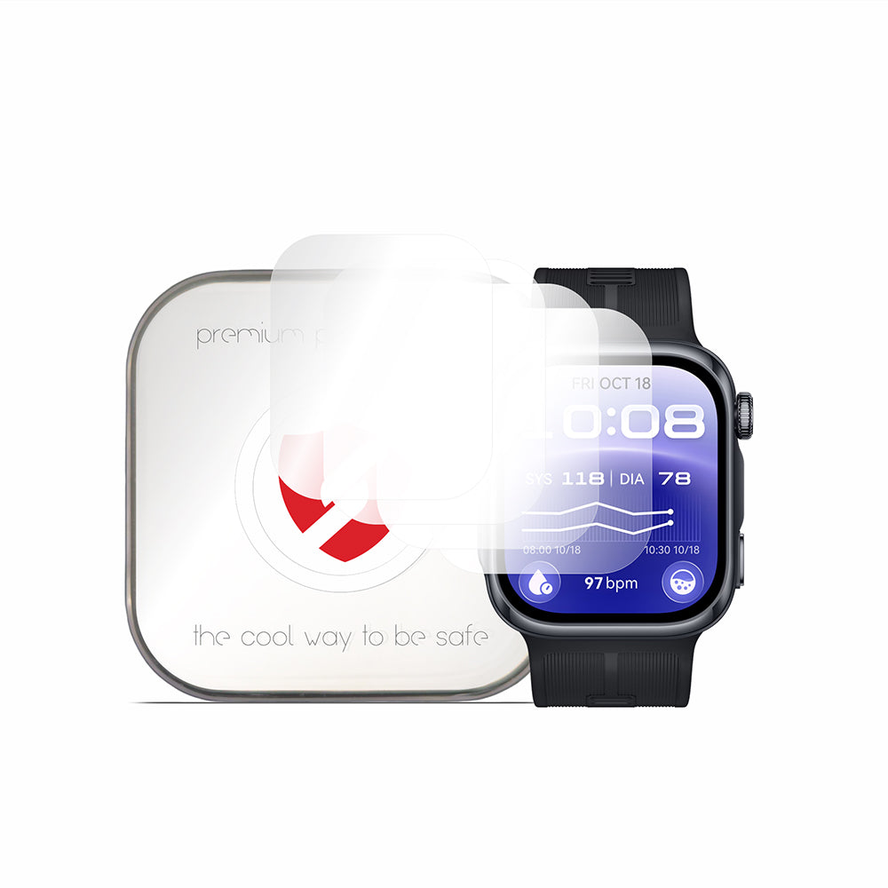 Smart Protection Premium Classic -suojakalvo Huawei Watch D3:lle, muovia, 4 kappaleen setti