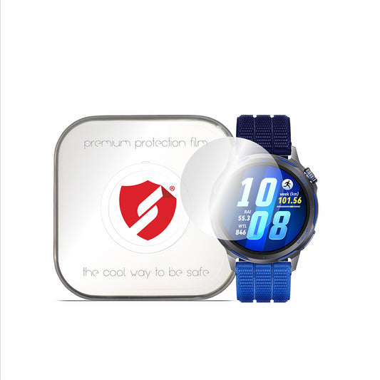 Smart Protection Premium Classic -suojakalvo Huawei Watch GT Runner 2:lle, muovia, 4 kappaleen pakkaus