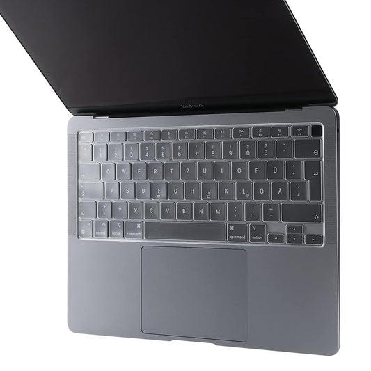 Techsuit PureTypeX näppäimistösuoja Apple Macbook Air 13 (2020) varten, läpinäkyvä