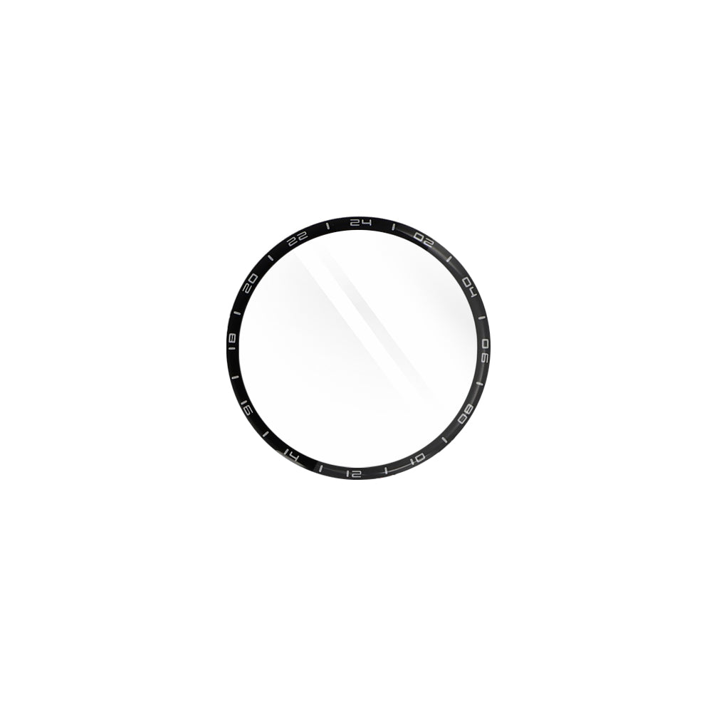 Techsuit Nano Flex -suojakalvo Huawei Watch GT 6 Pro:lle, 2 kappaleen setti, Muovi, Musta