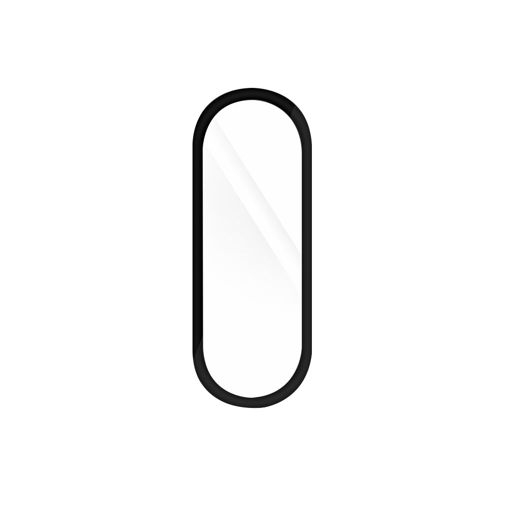 Techsuit Nano Flex -suojakalvo Xiaomi Smart Band 6 / 5:lle, 2 kappaleen setti, Muovi, Musta