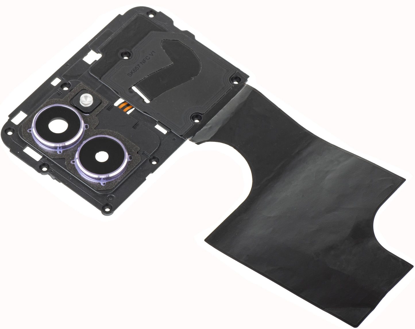 Takakameran lasi - Salama - Sisäkehys - NFC-antenni HMD Pulse Pro, kehyksellä, Violetti (Twilight Purple), Huoltopaketti 286954416