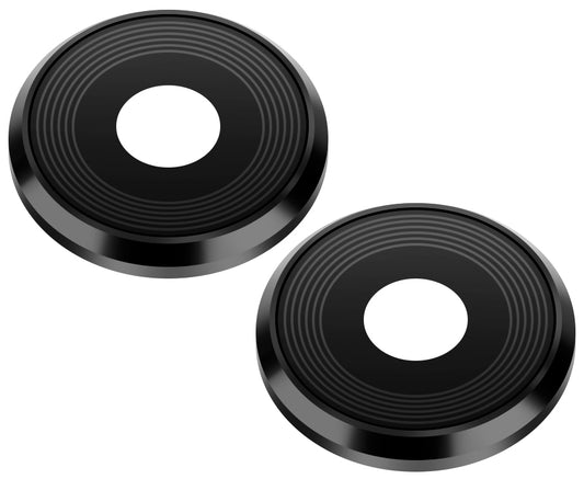 Huawei Mate 20 Lite takakameran lasi, leveä + syvä, kehyksellä, musta