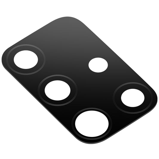 Takakameran lasi Samsung Galaxy A71 A715, musta