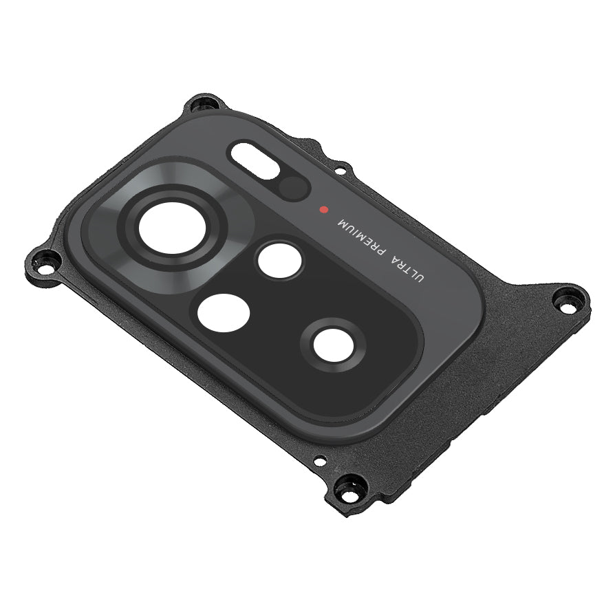 Takakameran lasi Xiaomi Redmi Note 10, kehyksellä, musta