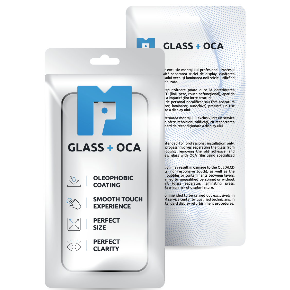 Näyttölasi + OCA MP yhteensopiva Apple iPhone 17 Pro, Musta