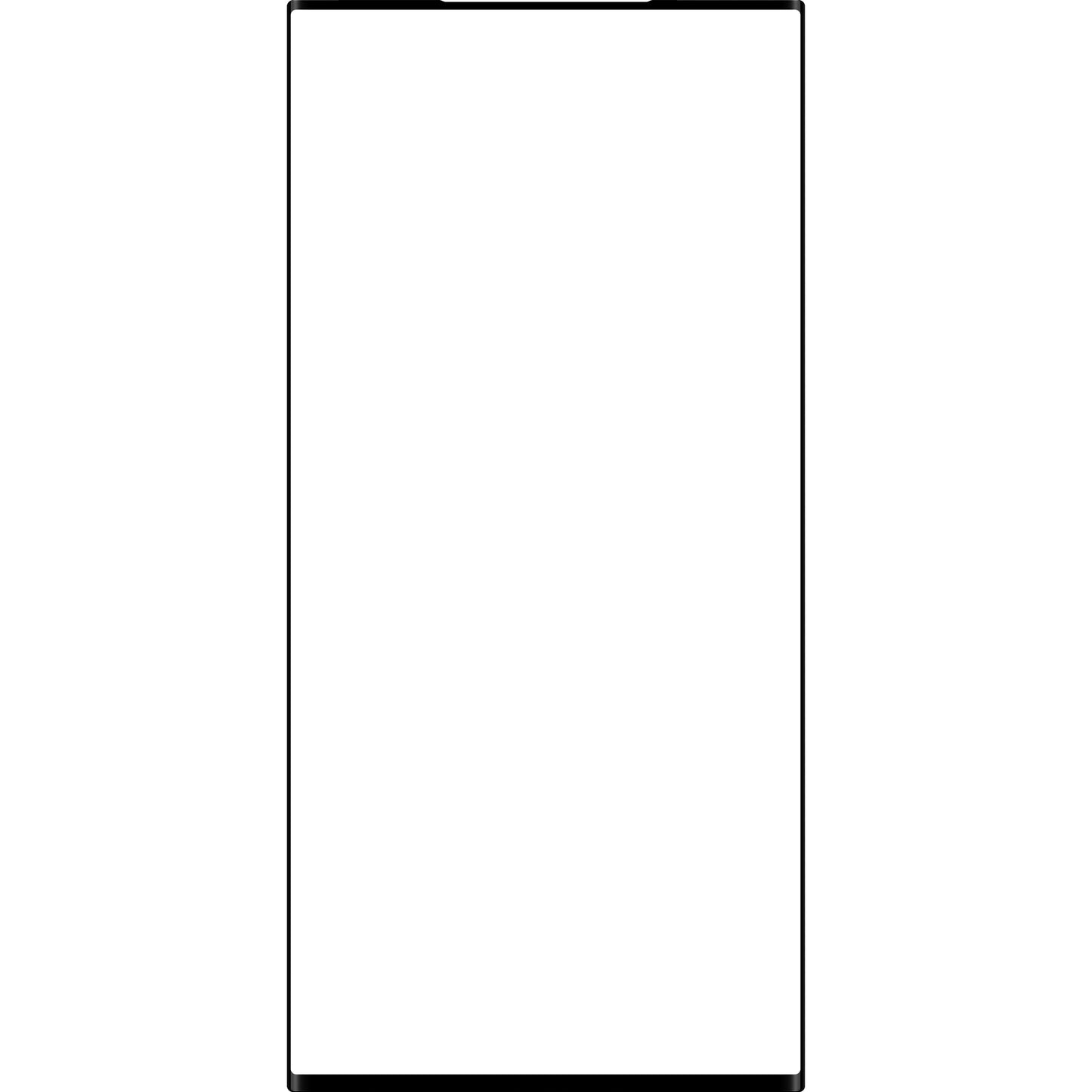 Näyttölasi + Edge-liima / OCA Forward Guard Samsung Galaxy S22 Ultra 5G S908:lle, Musta