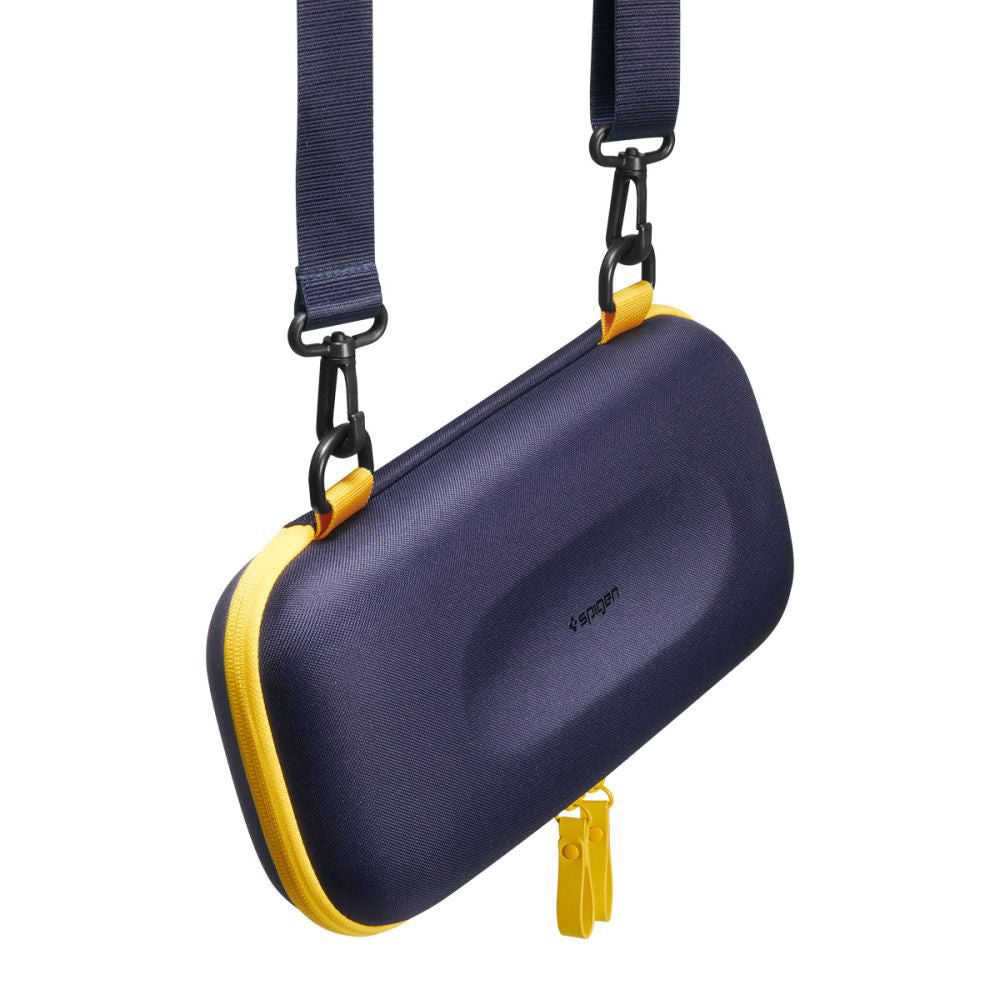 Spigen Nano Pop Pro -suojalaukku Nintendo Switch 2 -konsolille, laivastonsininen