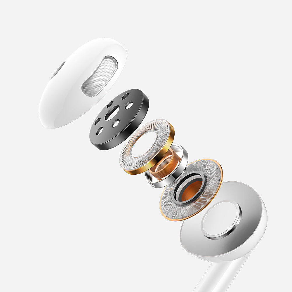 Handsfree 3.5mm McDodo HP-6080 Element, Valkoinen