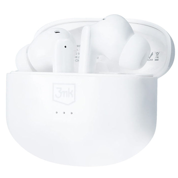Handsfree Bluetooth 3MK LIFEPODS, TWS, ANC, Valkoinen