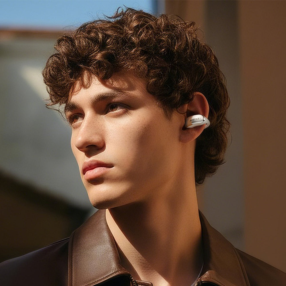 Handsfree Bluetooth Acefast Aceclip Pro, TWS, Musta