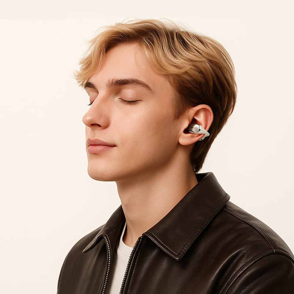 Handsfree Bluetooth Acefast Aceclip Pro, TWS, Musta