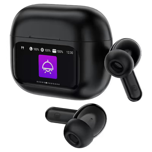 Handsfree Bluetooth Acefast W6, TWS, ANC, Musta