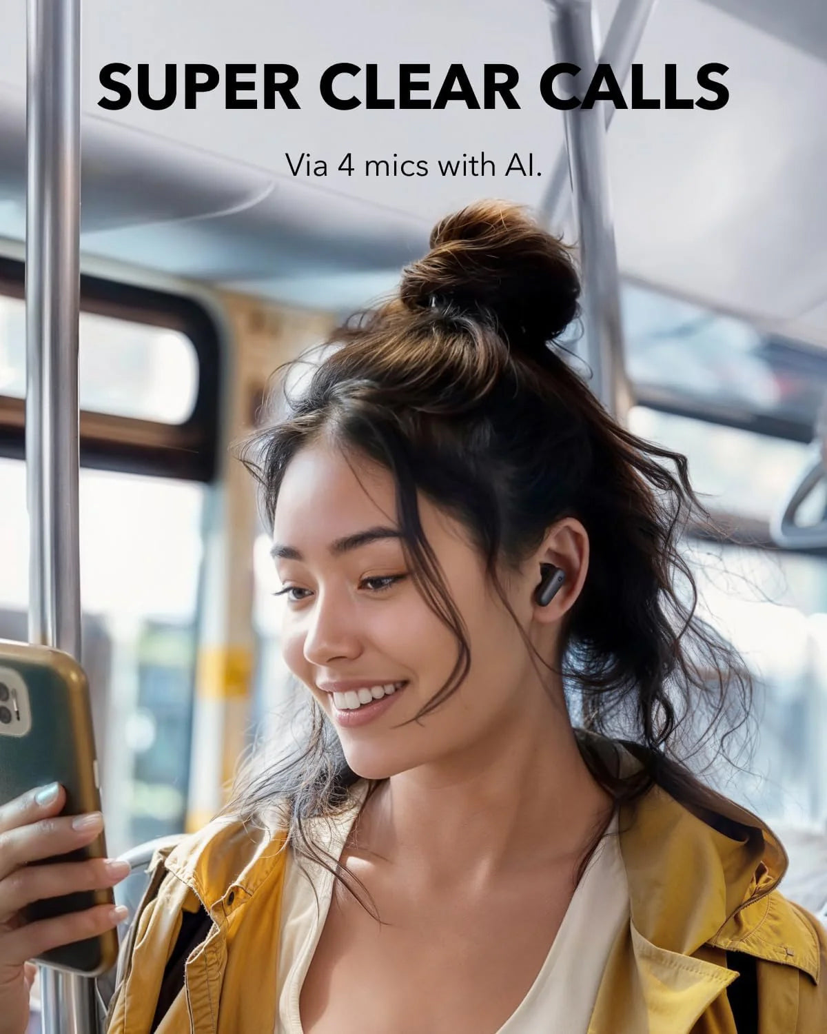 Handsfree Bluetooth Anker SoundCore P30i, TWS, ANC, Musta A3959Z11