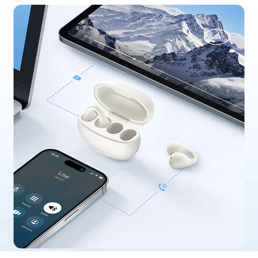 Handsfree Bluetooth Baseus AirGo AS01, TWS, Valkoinen A00069101223-00