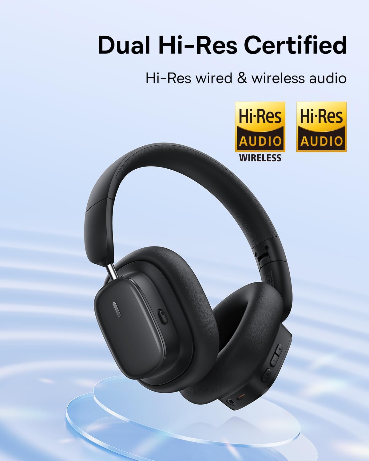 Handsfree Bluetooth Baseus Bowie H1i, A2DP, ANC, Musta A00050402113-00