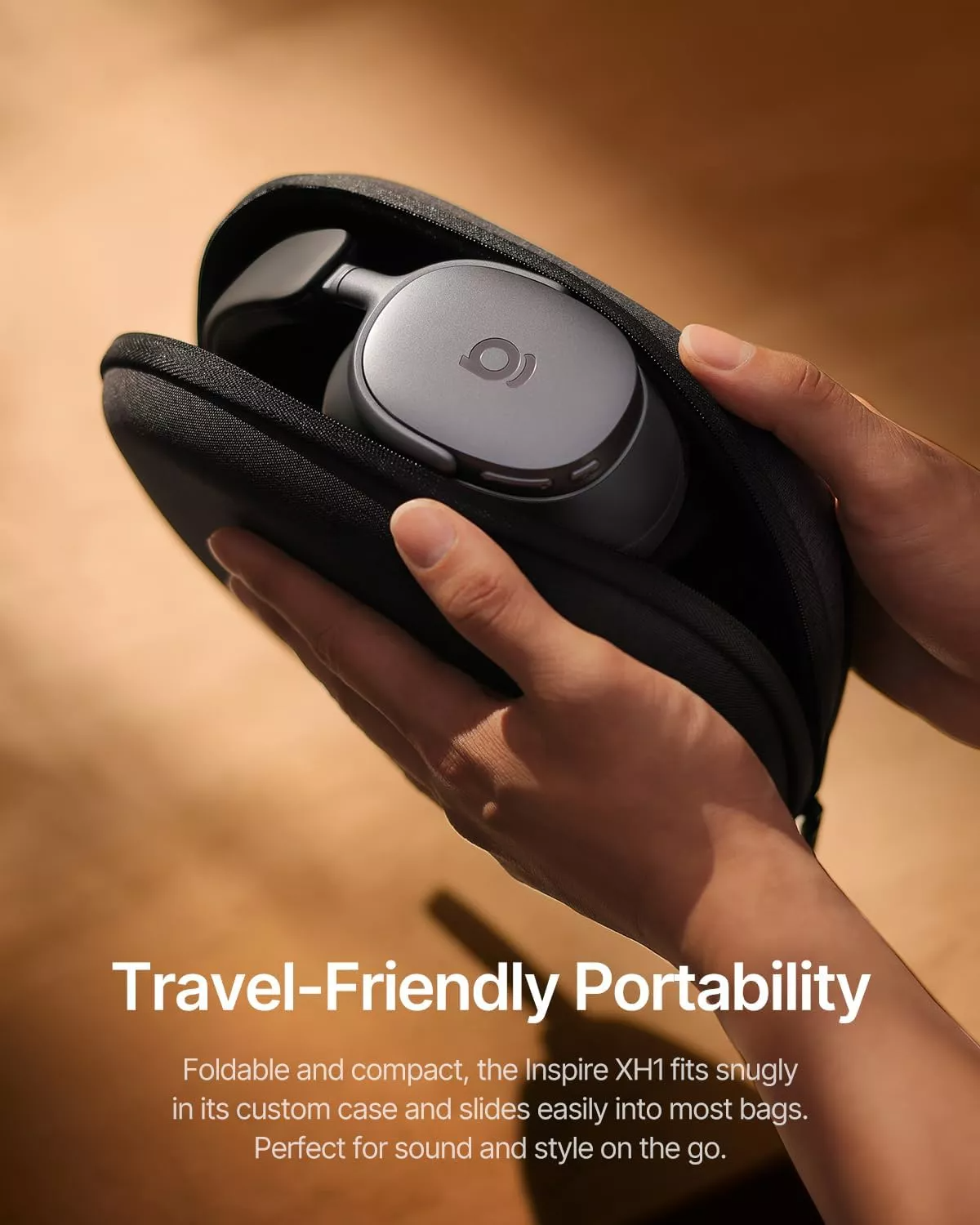 Handsfree Bluetooth Baseus Inspire XH1 Sound by Bose, A2DP, ANC, Musta A00085701123-00