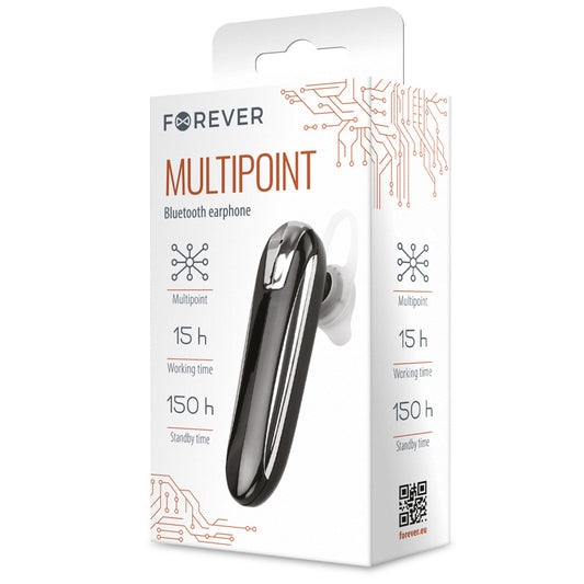 Handsfree Bluetooth Forever FBE-01, MultiPoint, musta