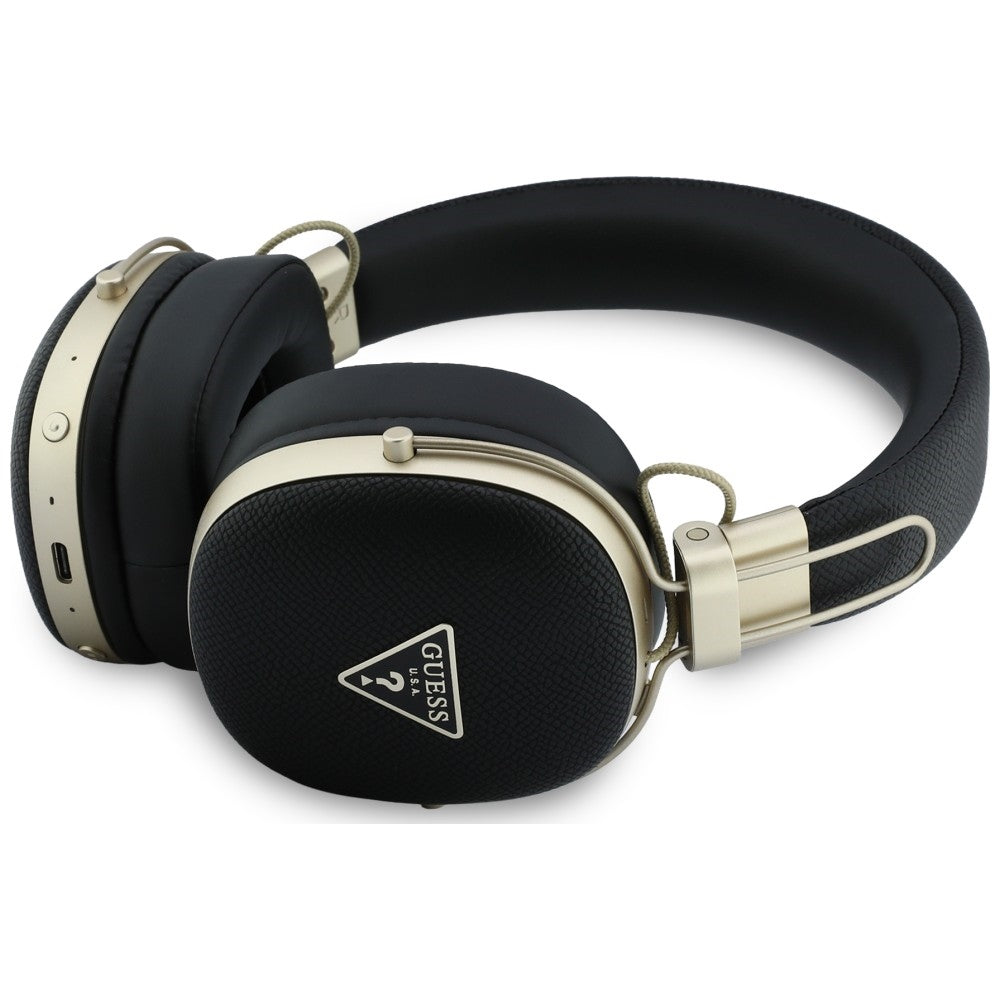 Handsfree Bluetooth Guess Karkea Kolmio Logo, A2DP, Musta