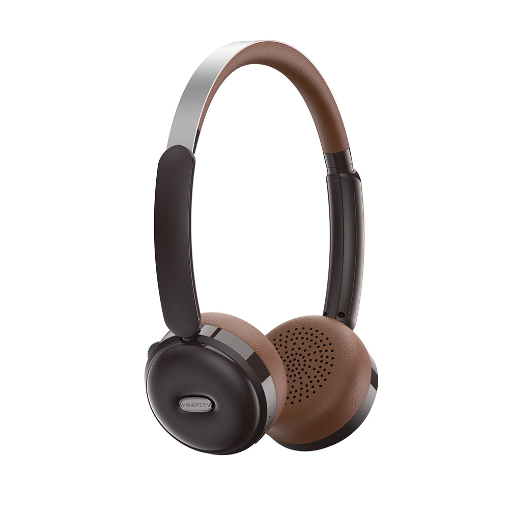 Handsfree Bluetooth HAVIT H616BT, A2DP, Ruskea