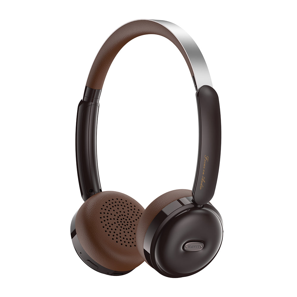 Handsfree Bluetooth HAVIT H616BT, A2DP, Ruskea