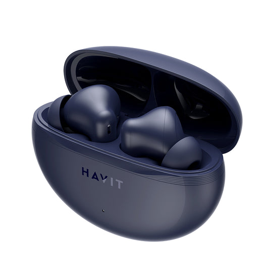 Handsfree Bluetooth HAVIT TW986, TWS, Sininen