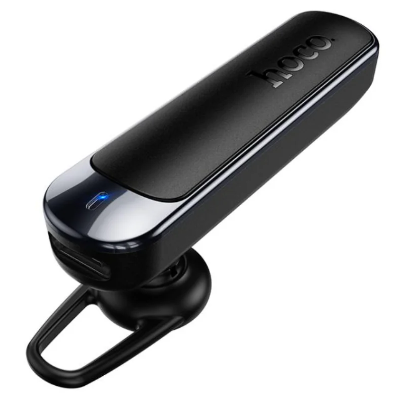 Handsfree Bluetooth HOCO E201, Musta