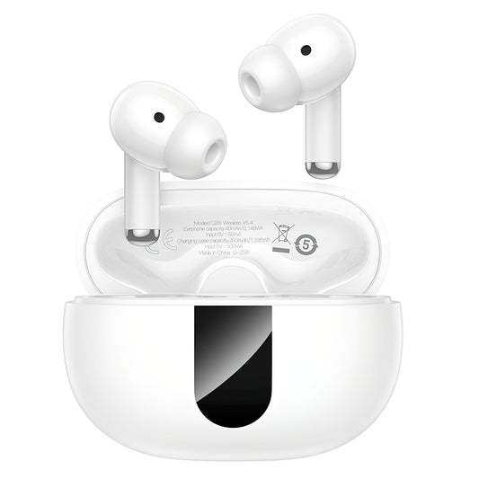 HOCO EQ26 Bluetooth Handsfree, TWS, ANC, White