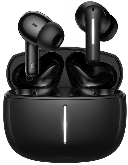Handsfree Bluetooth HOCO EQ34 Plus, TWS, ANC, Musta