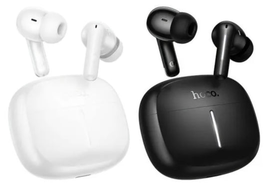 Handsfree Bluetooth HOCO EQ34 Plus, TWS, ANC, Valkoinen