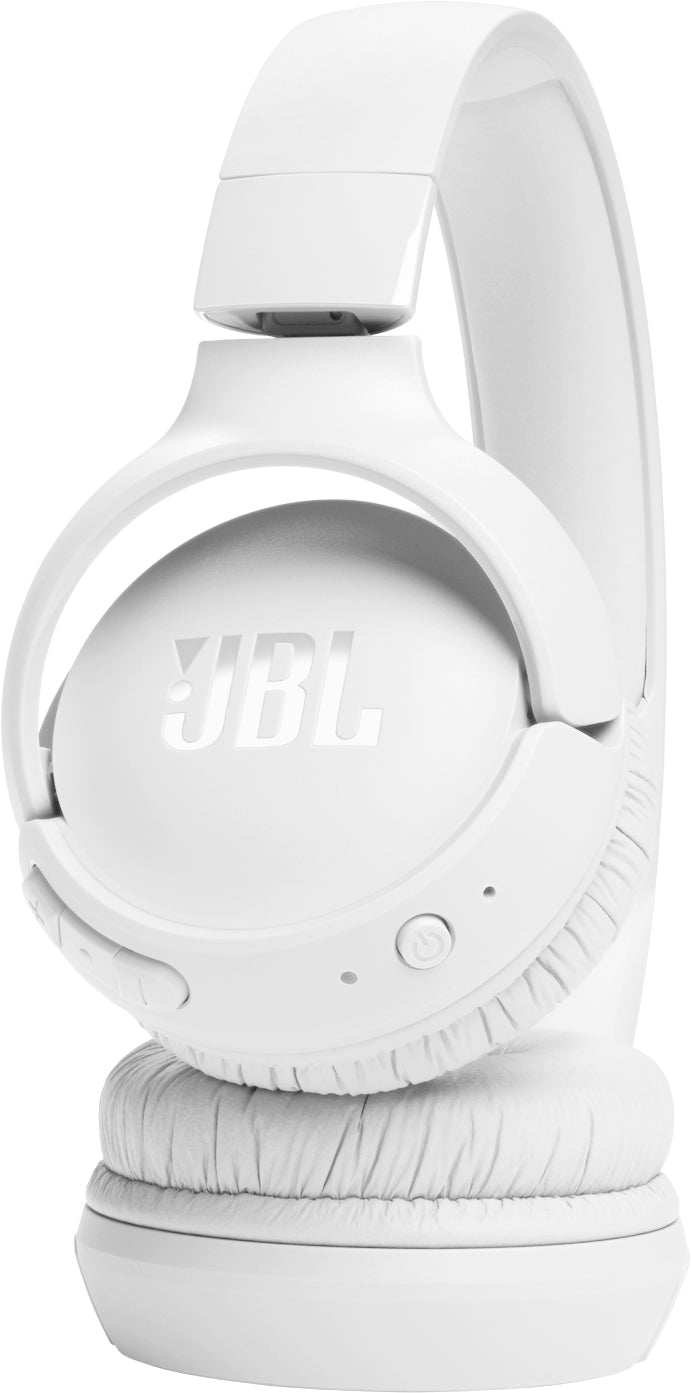 Bluetooth handsfree JBL Tune 520BT, MultiPoint, A2DP, valkoinen JBLT520BTWHT JBLT520BTWHT