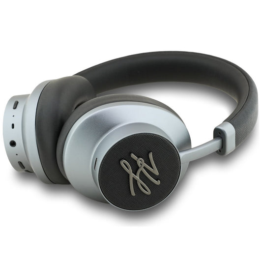 Handsfree Bluetooth Karl Lagerfeld Grained Initials, A2DP, ANC, Musta