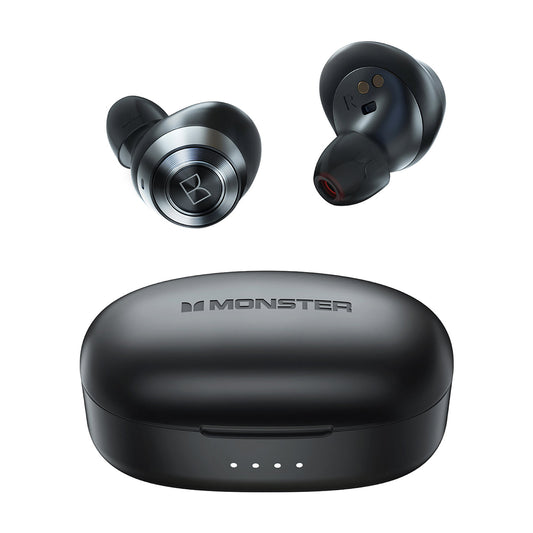 Handsfree Bluetooth Monster Achieve 100 AirLinks, TWS, Musta