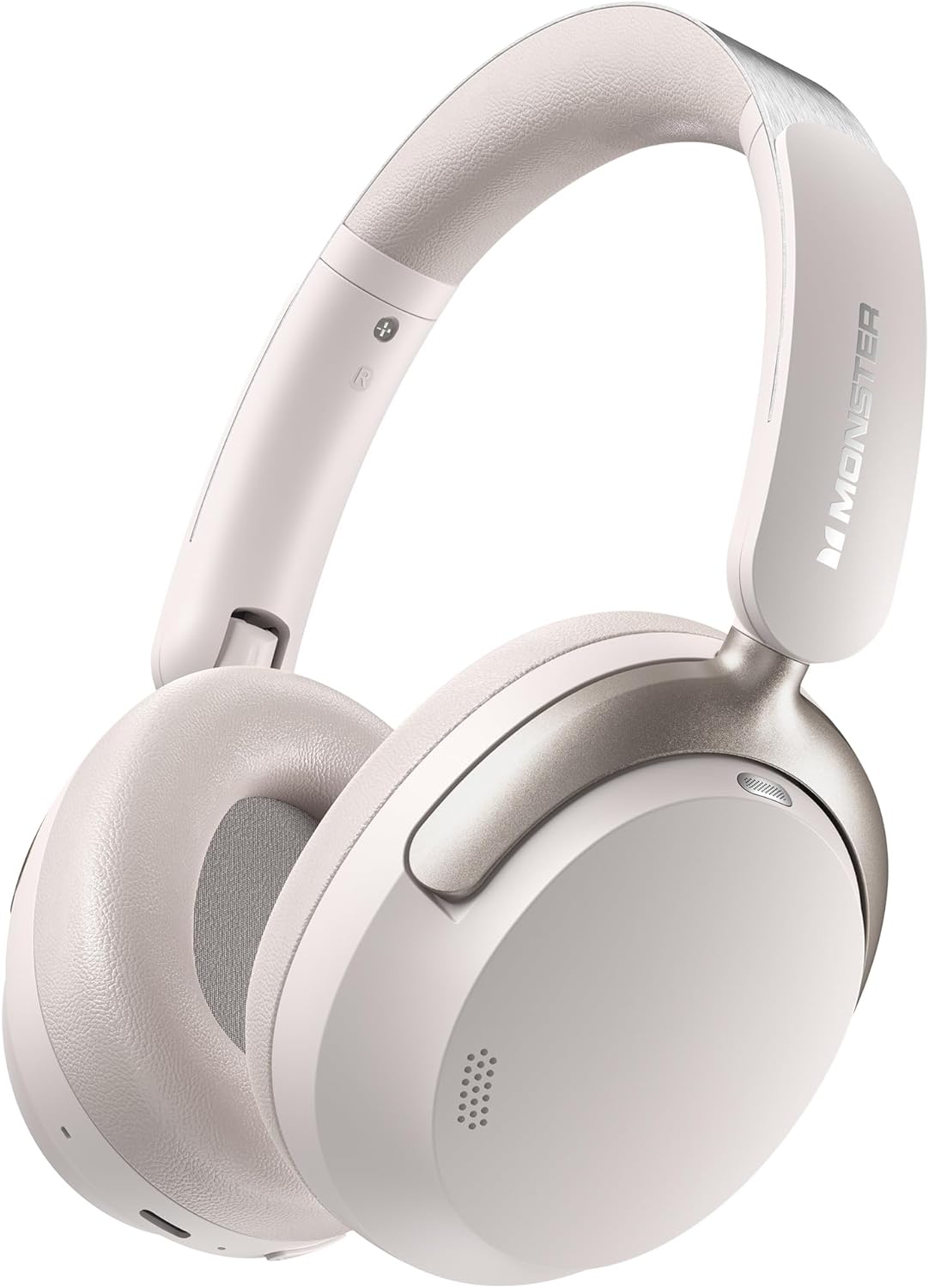Handsfree Bluetooth Monster Persona 3rd, MultiPoint, A2DP, ANC, Valkoinen