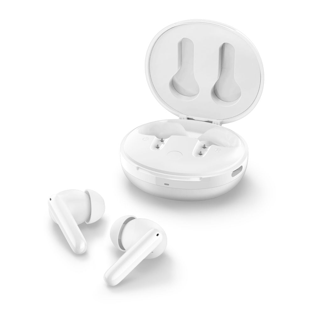 Handsfree Bluetooth Spigen SA2400, TWS, ANC, White